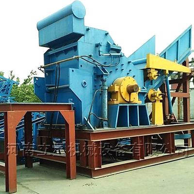 巩义大型金属碎机破废钢尾垃圾粉碎机料1ZYB600废铁钢废破碎机