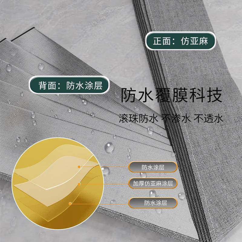 叠浴帘卫生间隔断浴帘XNX折防水仿亚麻室子干湿分帘离厂家