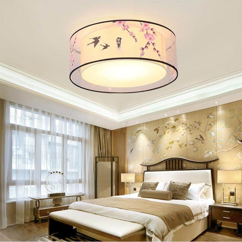 创意新中式莲花501吸书顶灯客厅主室阳玄关过台道灯卧清雅房LED灯,家装灯饰光源,客厅吸顶灯,淘宝优惠券,粉丝福利购,淘宝优惠卷