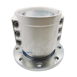 碳钢松套法兰接管 德标抱箍扣管法兰 EN1092-1活动法兰接头6寸8寸