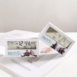 葬送的芙莉莲小闹钟魔法师与勇者辛美尔动漫周边桌面简约创意时钟