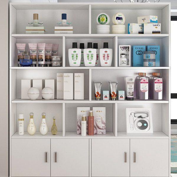 理发店产品展示柜落地展柜储物架美甲摆台陈列柜美妆货架店铺货柜,商业/办公家具,化妆品展柜,淘宝优惠券,粉丝福利购,淘宝优惠卷