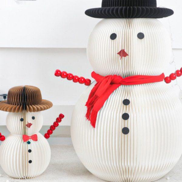 纸阖纸圣诞雪人装饰商场橱窗酒店美陈折叠纸雪人摆件创意节日道具,家居饰品,落地摆件,淘宝优惠券,粉丝福利购,淘宝优惠卷