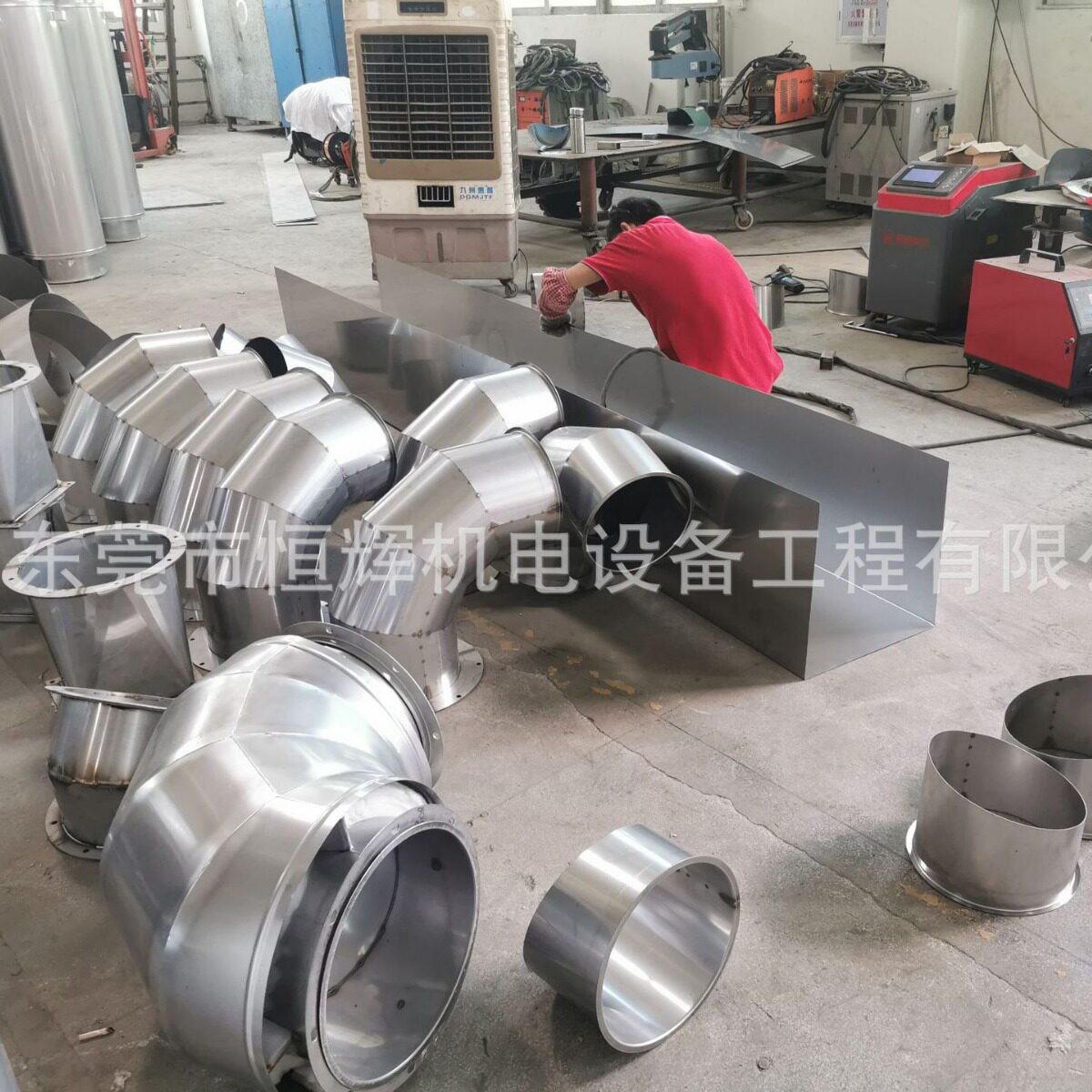阳江不锈钢风管通风管道排烟风管排油烟风管