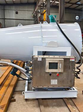 枣庄煤矿使用120米防爆除尘雾炮机PLC工地全自动雾炮机