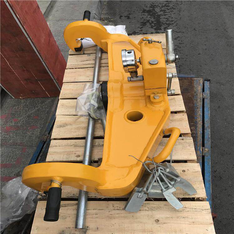 尖轨调直机YZG-550型水平双钩直轨器手动液压双钩尖轨调整器