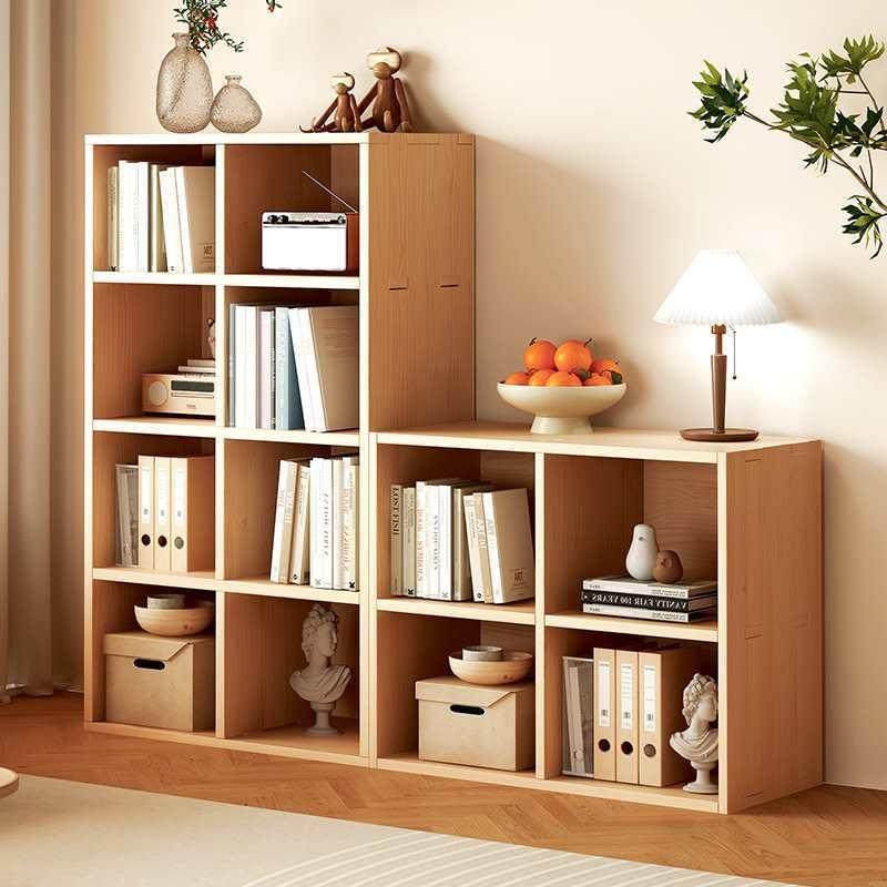 儿童书架落地置物架客厅全实木矮柜格子柜收纳储物柜子家用书柜,机械设备,其他机械设备,淘宝优惠券,粉丝福利购,淘宝优惠卷