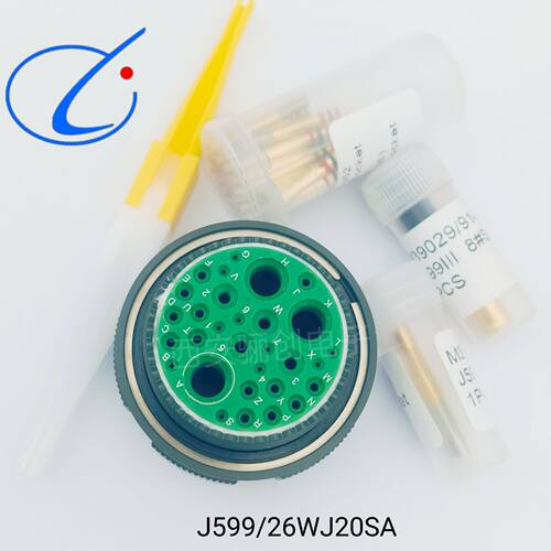 圆形连接器J599/26WJ20SA航插接插件J599/20WJ20PA新品