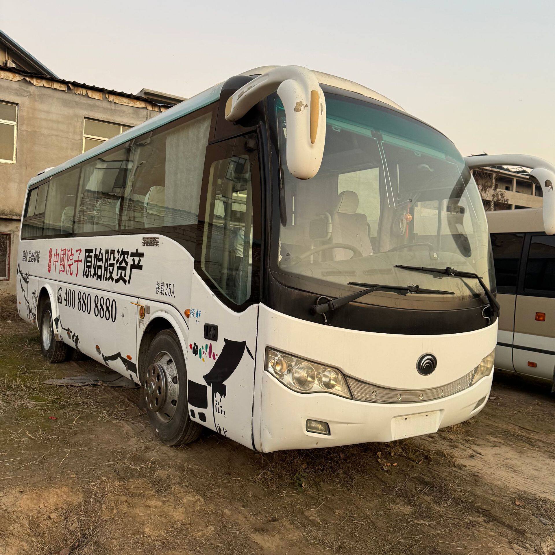 出口非洲宇通中巴车35座客车宇通55座大巴车长途旅游豪华大客车