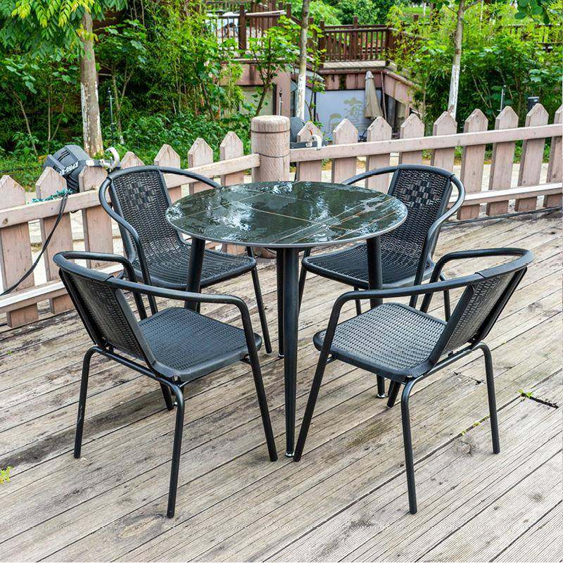 户外岩板桌椅庭院花园别墅露天阳台防水防晒室外休闲0.8米圆桌椅,农用物资,其他肥料,淘宝优惠券,粉丝福利购,淘宝优惠卷