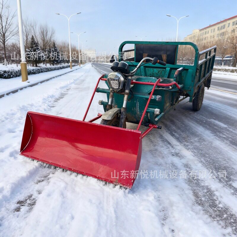 加厚三轮推雪铲新款农用推雪铲多功能推粮食推粪铲