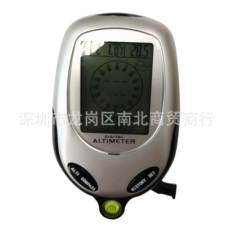 新款电子高度计海拔气压计登山用便携式指南针ZD-2028