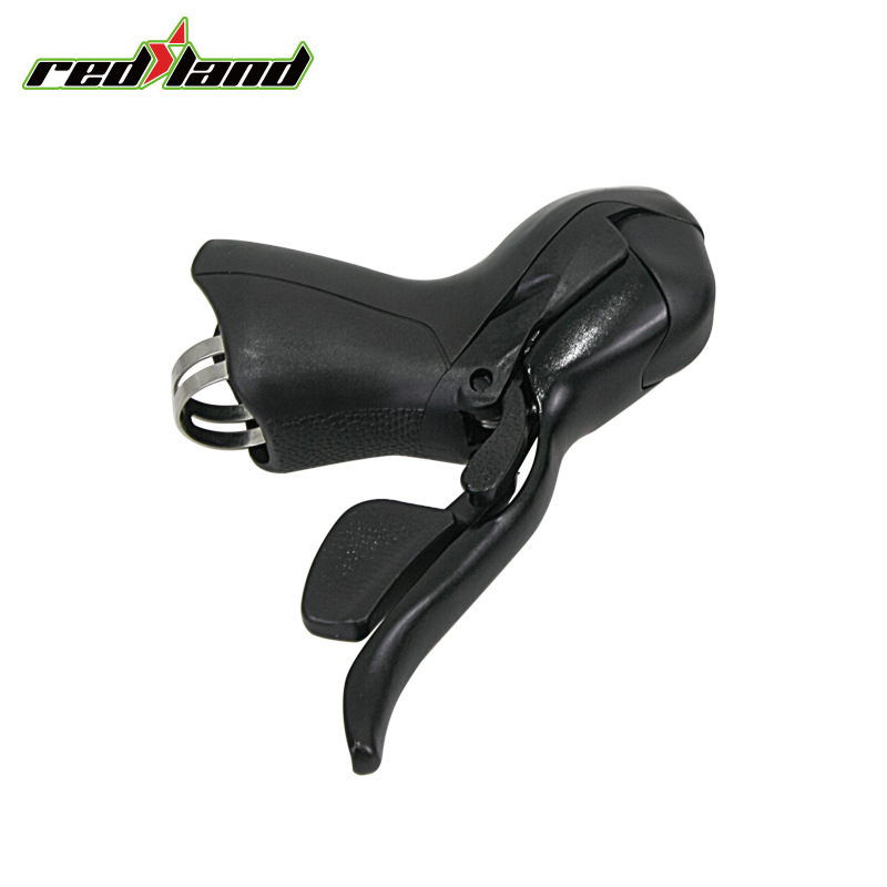 公路车手变7速变速转把指拨后拨套件变速手柄刹把