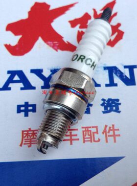 大阳DY100T-6/8/踏板125T/48QT/110-2F/2E/15A/90火花塞电嘴子