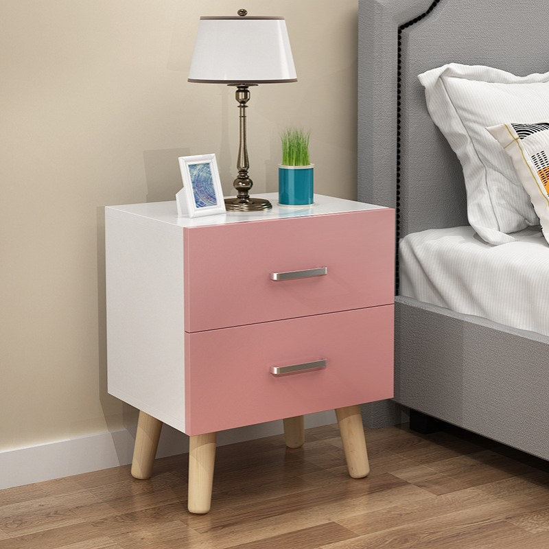 简易床头柜 简约现代收纳小柜子储物柜北欧卧室小型床边柜经济型