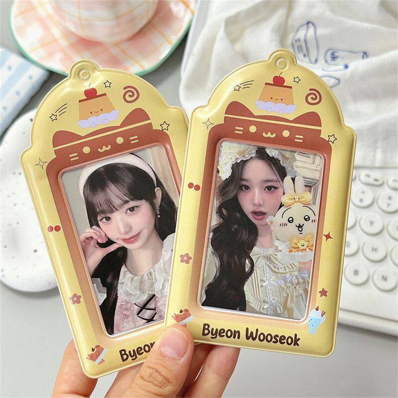 ins风布丁收纳小卡套防丢校园卡