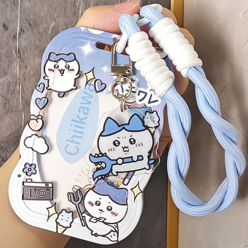 吉伊卡哇周边学生透明证件卡套饭