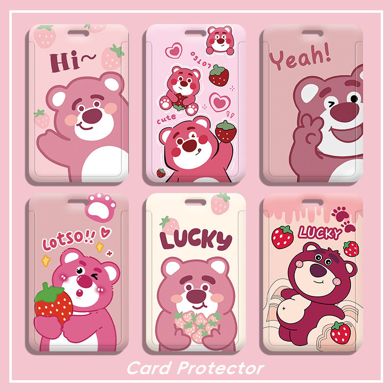 幼儿接送卡通公交卡套可爱学生校园卡工作校牌电梯厂牌高颜值ins