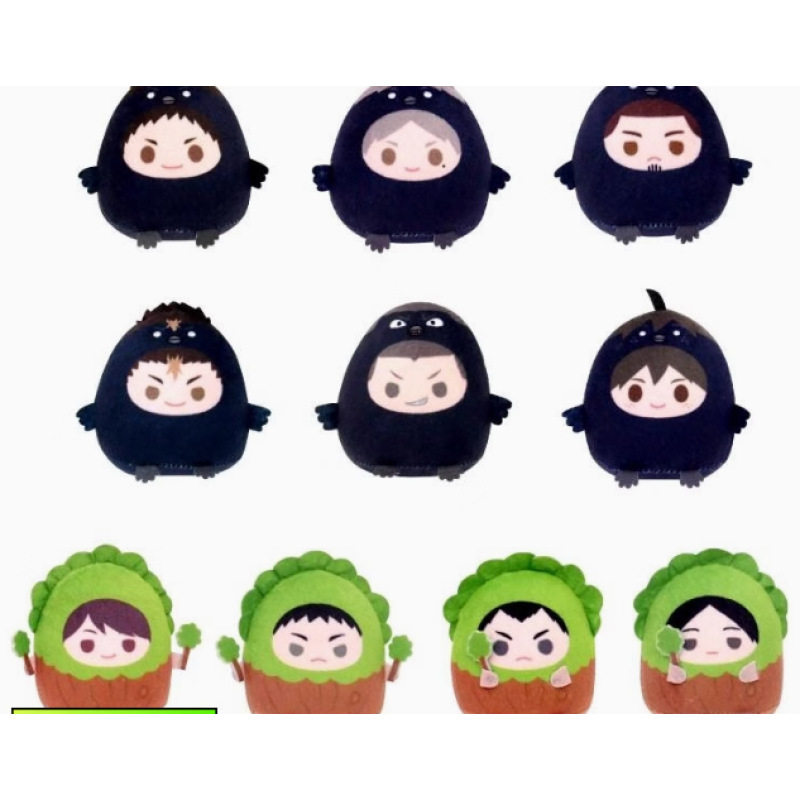 日谷 排球少年 毛绒玩偶系列盲盒 官方正版