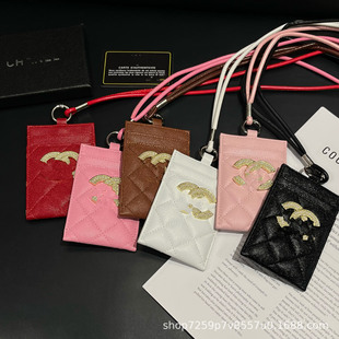 香家卡包卡套珍珠工作牌收纳包厂家现货直批大牌刺绣车线门禁卡