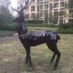 玻璃钢雕塑仿真动物雕塑卡通动物模型马雕塑卡通公仔摆件