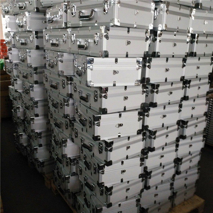 厂家批量供应铝合金仪器箱手提式铝制工具箱防震设备航空箱