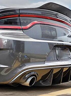 适用于DodgeCharger道奇战马15-21改后唇防撞后扰流前唇侧裙