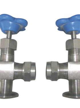 国标DN15手动单向考克316L不锈钢考克直角式液位常温考克供应