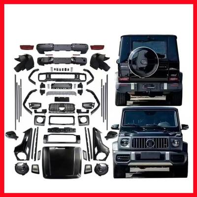 适用于奔驰G级W463老款G500G63G350G55升级新款W464AMG大包围套件