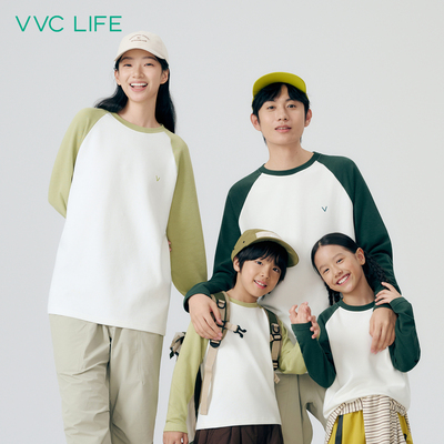 VVClife素语罗纹卫衣亲子款