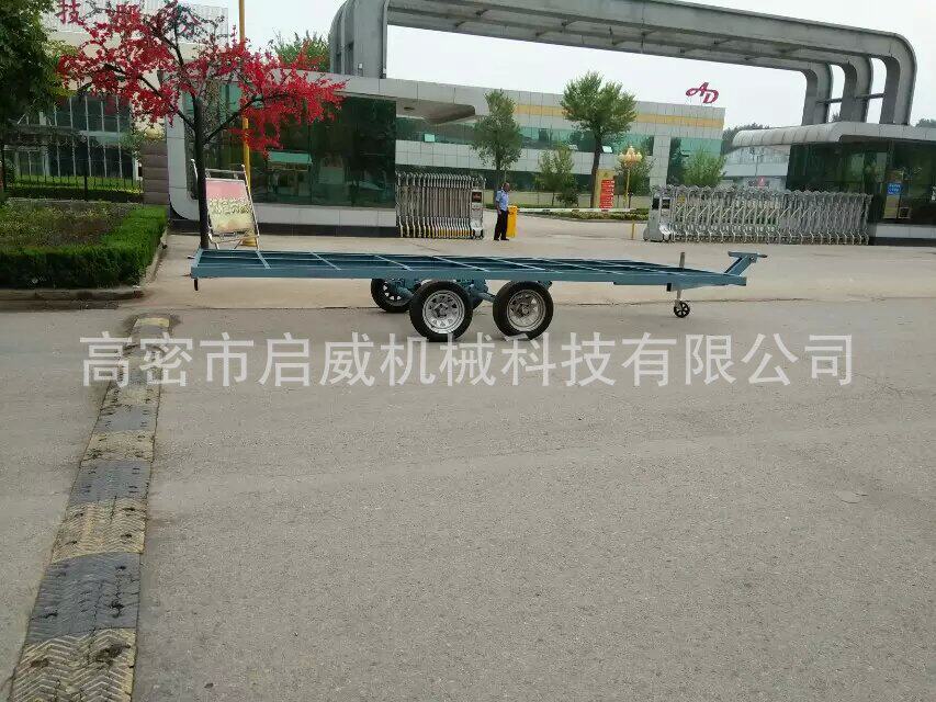 货源供应移动木屋拖车房车底盘3吨欧式拖车厂家供应