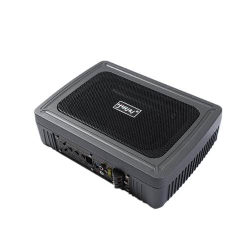 汽车低音炮纯低音薄款音响12V24V改装座椅音箱车载功放小钢炮