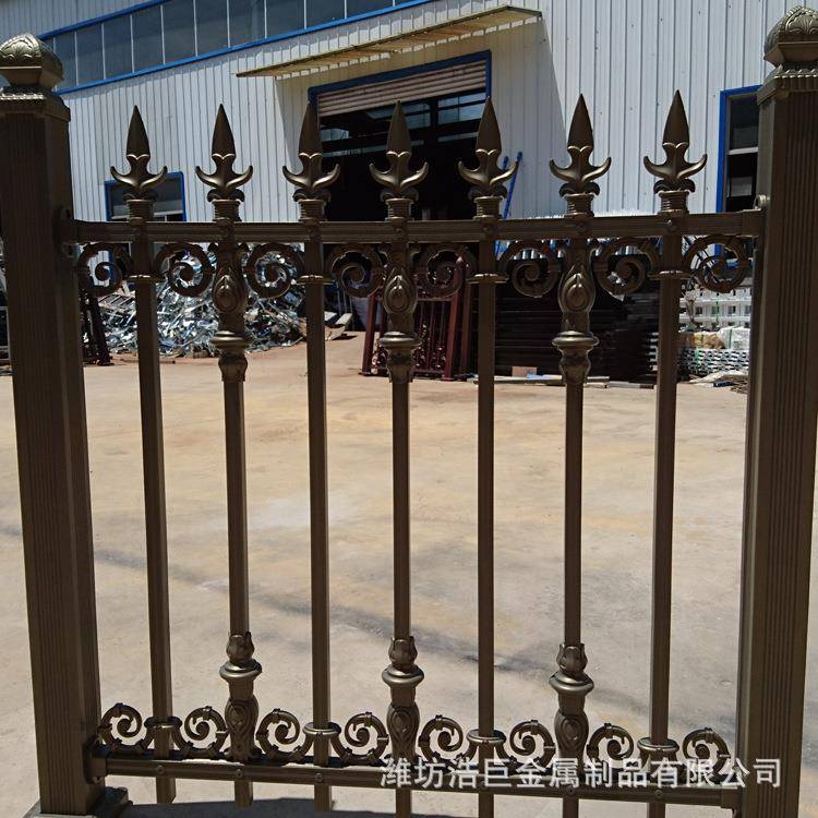 小区庭院铝艺护栏欧式别墅铝艺护栏围墙铝合金护栏生产加工