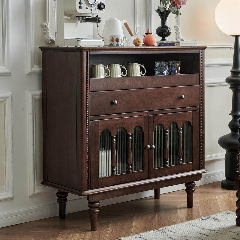 中古风法式复古实木餐边柜矮柜茶水柜客厅靠墙储物柜电视柜边柜,节庆用品/礼品,新娘配件,淘宝优惠券,粉丝福利购,淘宝优惠卷