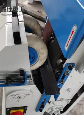 MM2012单双砂带圆棒砂光机圆木棒表面打磨机拖把杆表面去毛刺机