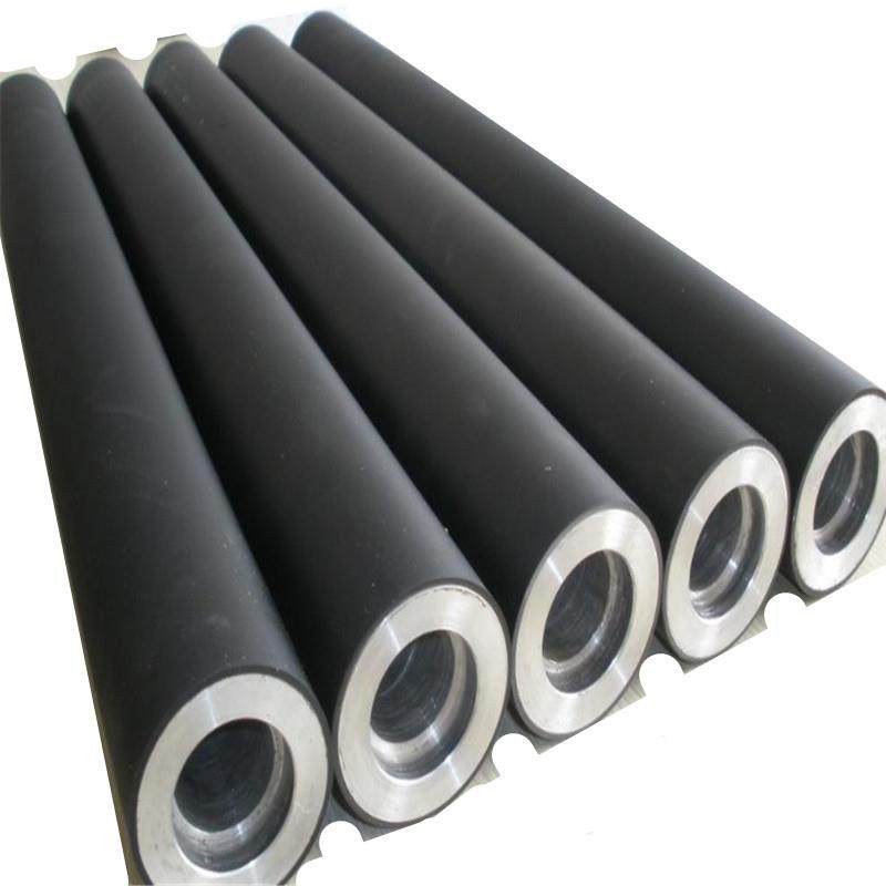 龙岗铁轴包胶加工龙城滚轮MBR裹胶厂爱联主副夹棍敷胶