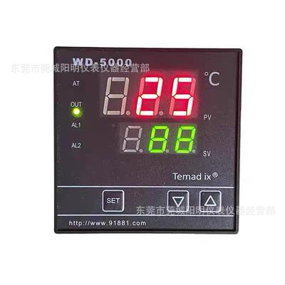 余姚温度仪表TEMADIX温控仪WD-5411智能控制器E型K型300度温度表