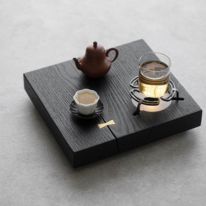 白蜡木蜡烛温茶底座酒精炉日式实木温茶器干泡茶台壶承茶盘,节庆用品/礼品,新娘配件,淘宝优惠券,粉丝福利购,淘宝优惠卷