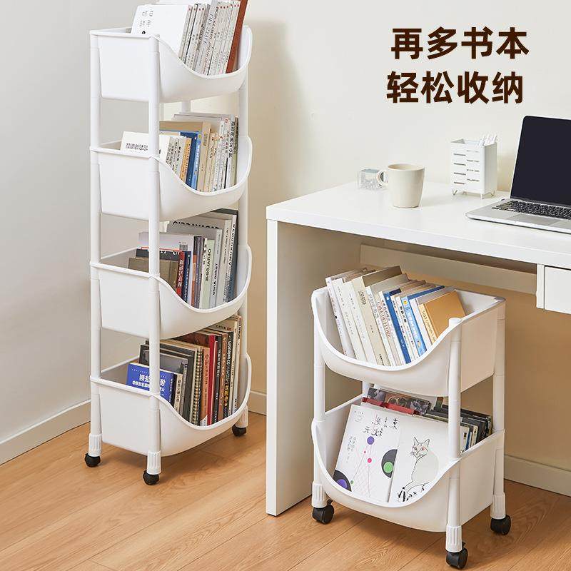 可移动书架置物架儿童玩具收纳架多层家用带轮小推车落地简易书柜,节庆用品/礼品,新娘配件,淘宝优惠券,粉丝福利购,淘宝优惠卷
