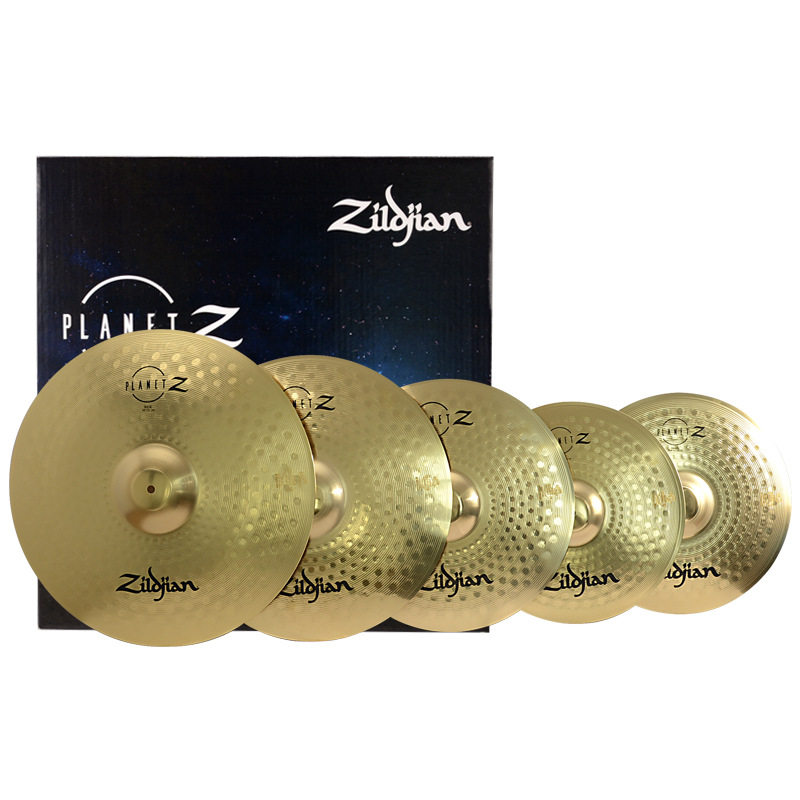 美产知音Zildjian镲片大全5片装套镲镲片架子鼓镲片全系列
