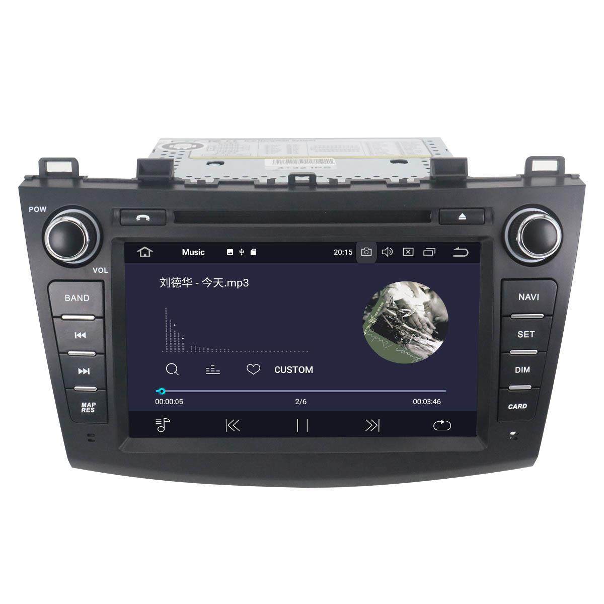 适用于马自达32009-2013Mazda38寸安卓智能车载导航仪高德