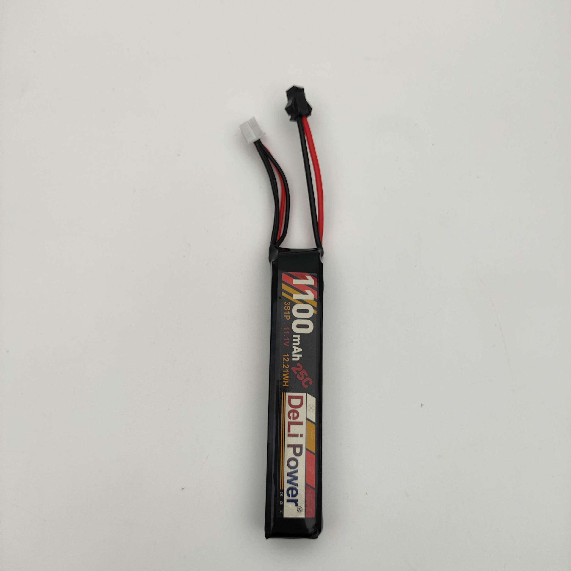 得利DeLipower水弹电池托心电池专业改装电池11.1V1100mah25C
