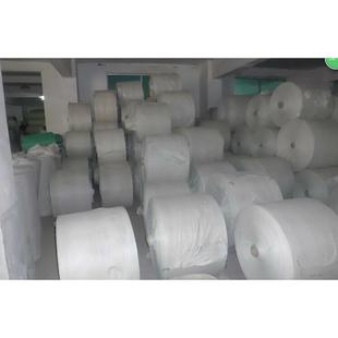 供应白色编织袋筒料物流运输包装蛇皮袋