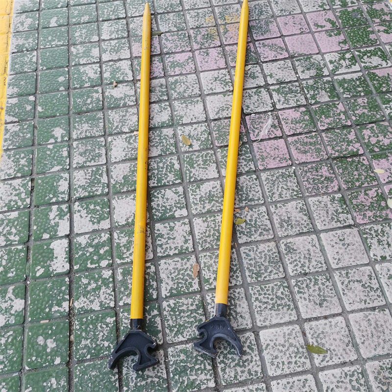 全铸钢翻转器60kg钢轨用手动翻轨器羊角加长手柄钢轨翻轨器