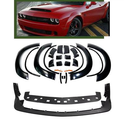 汽车配件适用于2015-2023款道奇Challenger宽体srt轮眉套件