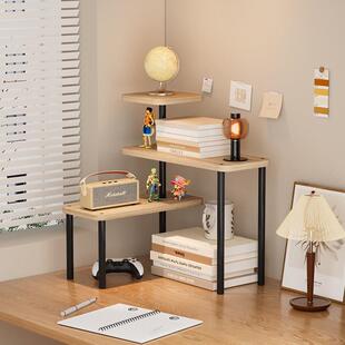 办公室桌面书架转角置物架学生书桌厨房收纳架子卧室桌上简易多层