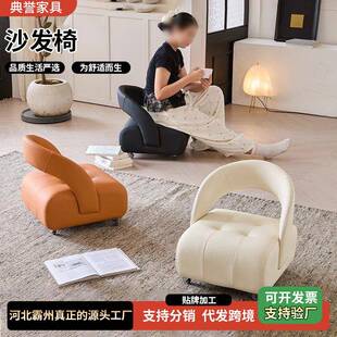 皮质万向轮小凳子客厅家用沙发凳懒人滑滑椅带轮子的茶几凳矮凳