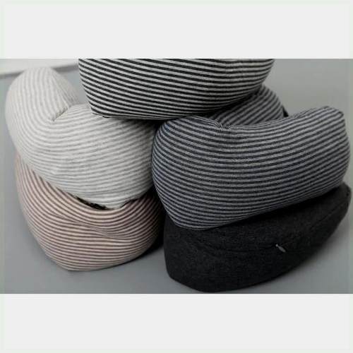 型枕颗枕午头飞机枕旅行便携办公室粒休L趴枕靠枕脖子形枕护颈枕