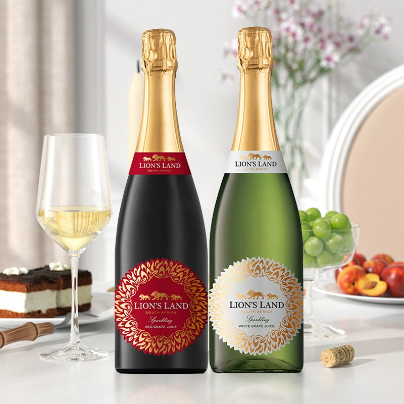 无醇葡萄汁金狮园含气红+白葡萄汁2支节日聚会酒水南非原瓶进口,酒类,干红静态葡萄酒,淘宝优惠券,粉丝福利购,淘宝优惠卷