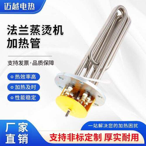 蒸汽机锅炉140/150法兰蒸烫机发生器加热管电锅炉加热棒220/380V
